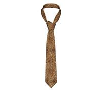 Leopard Print Men Ties Silk Neck Tie For Men Wedding Business Formal Neckties