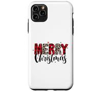 Leopard Print - Merry Christmas - Doodles Case for iPhone 11 Pro Max
