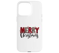 Leopard Print - Merry Christmas - Doodles Case for iPhone 15 Pro Max
