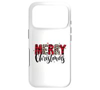 Leopard Print - Merry Christmas - Doodles Case for iPhone 17 Pro