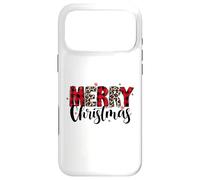 Leopard Print - Merry Christmas - Doodles Case for iPhone 17 Pro Max