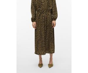 Leopard Print Midaxi Skirt leopard print