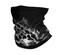 Leopard Print Neck Warmer Ultra-Soft, Stretchy Neck Gaiter Winter Neck Gaiter Warmer For Menand Women