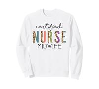 Leopard Print Nurse Midwife Life Sweatshirt