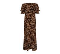 Leopard Print Off-Shoulder Maxi Dress - female - Copenhagen Muse - Maxi Dresses - Brown - S - Dresses S