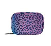 Leopard Print Pattern Medication Bags with Detachable Compartments Convenient Travel Pill Organizer for Purse