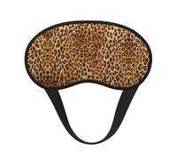Leopard Print Polyester Sleep Mask,Light Blocking Sleep Eye Mask,Night Sleeping Mask, Eye Blinder