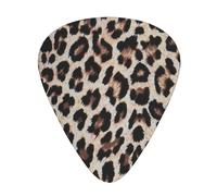 Leopard Print Print Premium Bass Electric Guitar Picks,Guitar Plectrum For Unparalleled Musical Experience