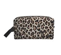 Leopard Print Print Print Large Capacity Travel Toiletry Bag Unisex Daily Use Storage Weekend Trips Pouch