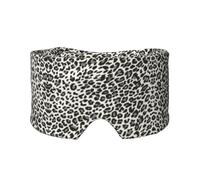 Leopard Print Print Print Soft Eye and Ear Muffs for Adults Sleeping Protection Cover for Travel Nap Relief
