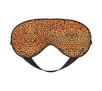 Leopard Print Print Soft Eye Mask/Sleep Eye Mask/Blackout Eye Mask, Suitable for Travel/Office/Yoga/Nap