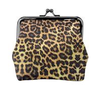 Leopard Print Printing Minimalist Lightweight Wallet for School and Work Commutes,Concerts Travel Kit Wallet