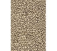 Leopard Print Self-Adhesive Wallpaper 44 x 305 cm Waterproof Removable Peel and Stick Textured Wallpaper Cheetah Contact Paper for Bedroom and Bathroom