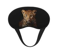 Leopard Print Sleep Mask 100% Light Blocking Eye Mask for Sleeping, Sleep Mask for Unisex for Travel/Nap