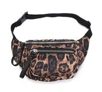 Leopard Print Sling Bag Animal Print Bum Bag for Women Animal Print Belt Bag Leopard Print Crossbody Bag (Leopard)