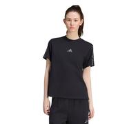 Leopard Print Stripes Short Sleeve T-Shirt Black
