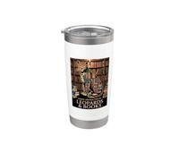 Leopard Print Stuff Books Nerds Leopard Art Womens Leopard Stainless Steel Insulated Tumbler