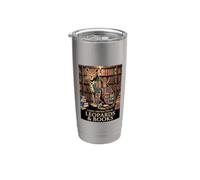Leopard Print Stuff Books Nerds Leopard Art Womens Leopard Stainless Steel Insulated Tumbler