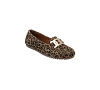 Leopard-Print Suede 'Martino' Loafers Lotus Multi 5