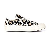 Converse A14946C Chuck 70 Low Leopard Womens Trainers In Black Beige UK 3 - 8