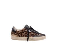 Leopard Print Trainers Beige/Brown, female, Golden Goose, Sneakers, Multicolor, 8 UK, Shoes 8 UK