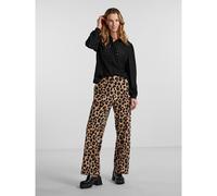 PIECES Women's Pcgurla Hw Pants Noos Bc, Black 1, M