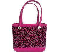 Leopard Print Waterproof Beach Tote Bag, Large Eva Portable Handheld Storage Basket, Multi-purpose Washable Carry Bag For Shopping Picnic Pool Gym Travel Daily A 46×24×32 cm / 18.11×9.45×12.60 in