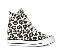 Leopard Print Wedge Trainers for Women, female, Converse, Sneakers, Multicolor, 5 UK, Shoes 5 UK