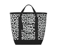Leopard Seamless Pattern Design,Lunch Bags Large Capacity Insulated Tote Bag For Women Men Work Picnic Travel