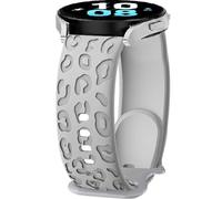 Leopard Silicone Strap for Xiaomi Watch S4 41 mm, 18 mm Sports Bracelets Watch Strap, Replacement Strap for Withings ScanWatch 2 38 mm/Light/Steel HR 36 mm, for Oneplus Watch 3 43 mm, Eine Grösse