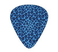 Leopard Skin Animal Acoustic Guitar Picks - Premium Guitar Plectrum For Bass And Electric Guitar