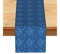 Leopard Skin Animal Multi Purpose Table Runner for Home Decor, Printed Table Cloth for Kitchen Table, Countertops & Dining Area