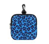 Leopard Skin Animal Print, Square Zipper Storage Bag, Neoprene Coin Purse, Small Wallets, Change Pouch, Change Purse