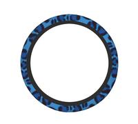 Leopard Skin Animal Print Vehicle Steering Wheel Cars Interior Accessory Everyday Use All-Weather Protection
