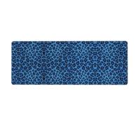Leopard Skin Animal Printed rubber desktop mat mouse pad suitable for office use 31.5 inches x 11.8 inches