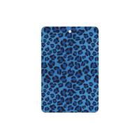 Leopard Skin Animal Printing 10 Pieces Air Freshener Car Hanging Cards Air Freshener Sheets With Rope For Cars Home