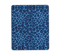 Leopard Skin Animal Square Mouse Pad, Cloth With Rubberized Base, Standard Gaming Mousepad, Non-Slip Rubber Base