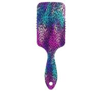 Leopard Skin Black Pink Purple Hairbrush, Combs Women Anti Static, Combs Curly Hair Women