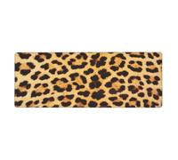 Leopard Skin Pattern Extra Large Desk Pad,Non-Slip Rubber Base Mat, for Keyboard, Mouse and Desk Protection