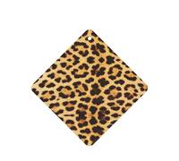 Leopard Skin Pattern Printing 10 Pcs Air Freshener Cards,Car Scented Hanging Sheets Air Freshener Set For Car Decoration