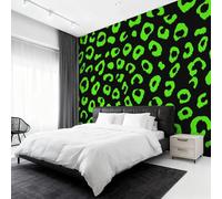 Leopard Skin Wallpaper for Living Room, Cheetah Animal Print Wall Mural, Non-Woven Photo Wallpaper for Bedroom, Home Decor Wall Paper 315 x 215 cm (W x H) Y&W68