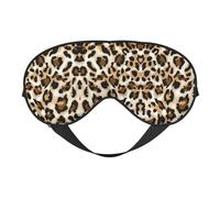 Leopard Sleep Eye Mas Updated Design Light Blocking Night Eye Blinder Men Women Shift Work Travel