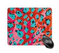 Leopard Spot Pattern Mouse Pad - Non-Slip Rubber Base Ultra-Thin Desk Mat Waterproof & Portable Mousepad for Gaming, Office, Design 25 * 30cm
