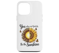 Leopard Sunflower Be The Sunshine Positive Case for iPhone 13 Pro Max