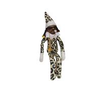 (Leopard) The On Snoop Stoop Christmas Elf Doll Plush Toy Ornaments Decorations Home Gift