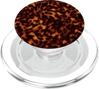 Leopard TortoiseShell Print Aesthetic Girly Chic Vintage PopSockets PopGrip for MagSafe