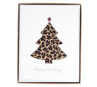 Leopard Tree Holiday Mid-Sized Boxed Cards