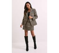 Leopard Wrap Mini Skirt Dorothy Perkins Leopard 12