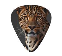 leopardGuitar Picks, 12-Piece Pattern Set, Three Different Thicknesses for Acoustic Electric Guitar and Other Instruments