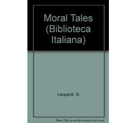 Leopardi: Operette Morali: Essays & Dialogues (cloth) (Biblioteca Italiana S.)